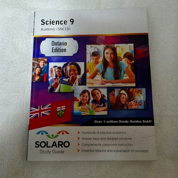 New Solaro Study Guide Science 9 - Picture 2 of 3